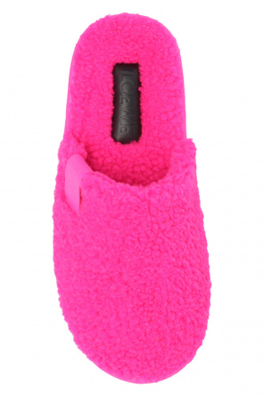 Fleece slippers Loewe - SchaferandweinerShops Japan - mules